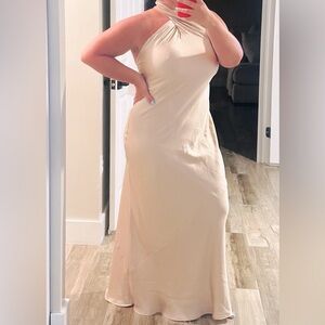 Show Me Your Mumu Jasmine Halter Maxi Dress in XXL